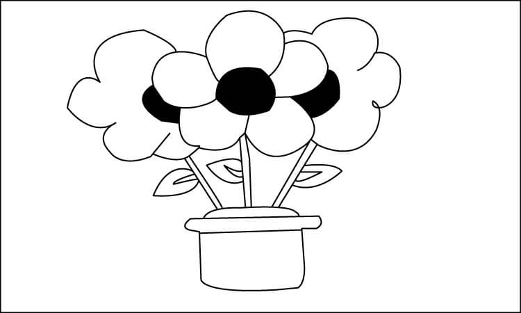 How To Draw Flowers - Step By Step Tutorial - Cool Drawing Idea