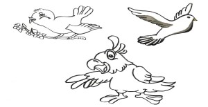 Read more about the article How To Draw Birds – Line drawing Step By Step