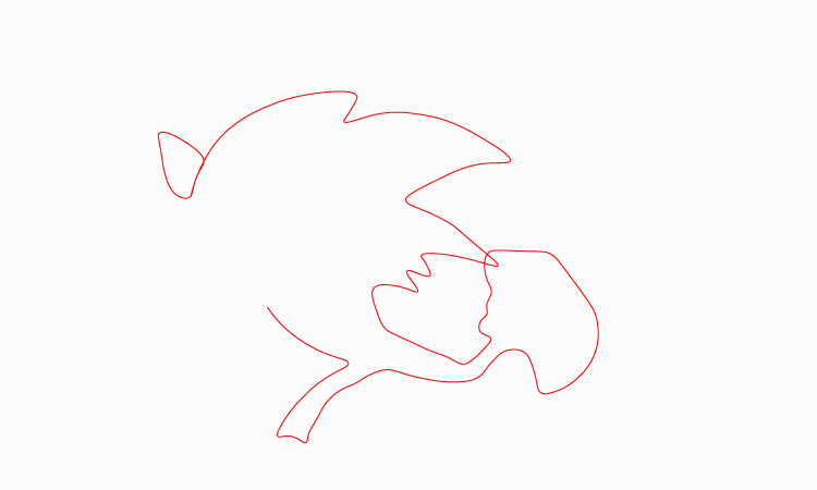 Sonic Drawing for kids