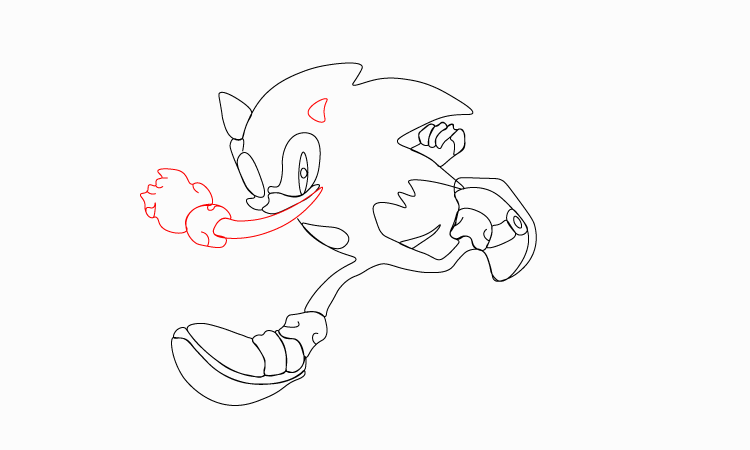 Sonic drawing idea