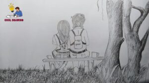 couple drawing