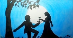 Read more about the article Romantic Propose Scenery Drawing