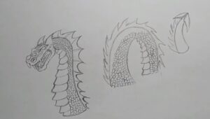 3d dragon drawing