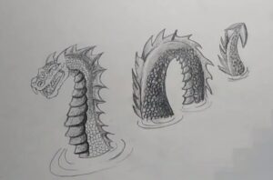 3d dragon drawing