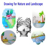 You are currently viewing Nature Landscape Drawing With Pencil