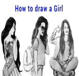 Read more about the article How To Draw A Girl – Step By Step