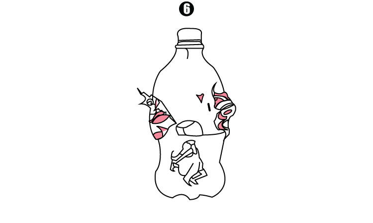 Bottle Drawing step 6