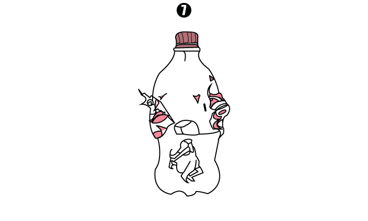 Bottle Drawing step 7