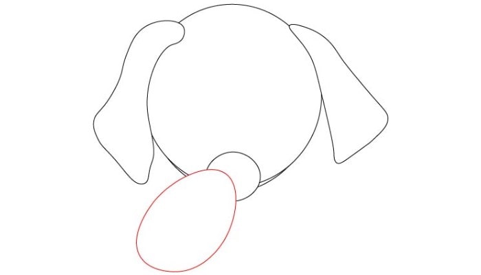 How to Draw A Puppy step4