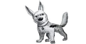 Read more about the article Simple Dog Drawing – Step By Step Tutorial