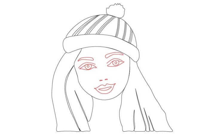 Cute Girl Face Drawing Tutorial - Easy Sketch Drawing Tutorial For Kids-nextbuild.com.vn