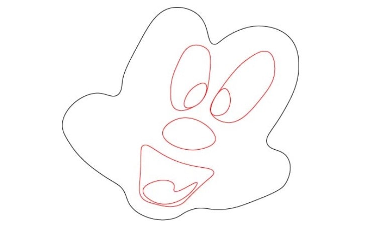 mickey mouse drawing