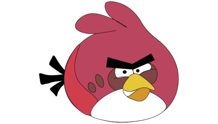 Angry Birds Drawing step5