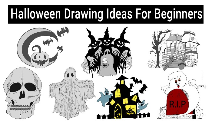 7 Amazing Halloween drawings For Beginners - Cool Drawing Idea