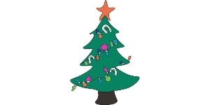 You are currently viewing Christmas tree drawing – Step By Step Tutorial