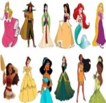 All Disney princess drawings