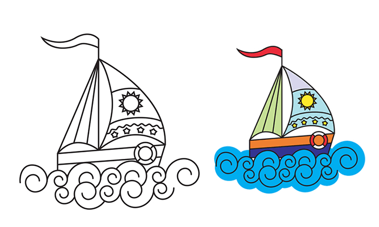 Boat Drawing