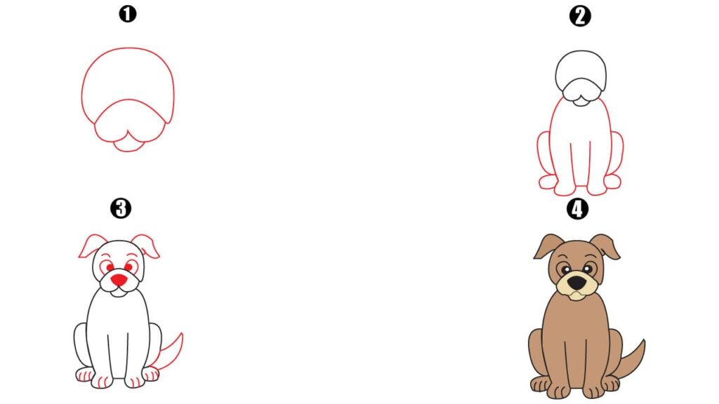 10 Cute Animal Drawings - Step By Step - Cool Drawing Idea