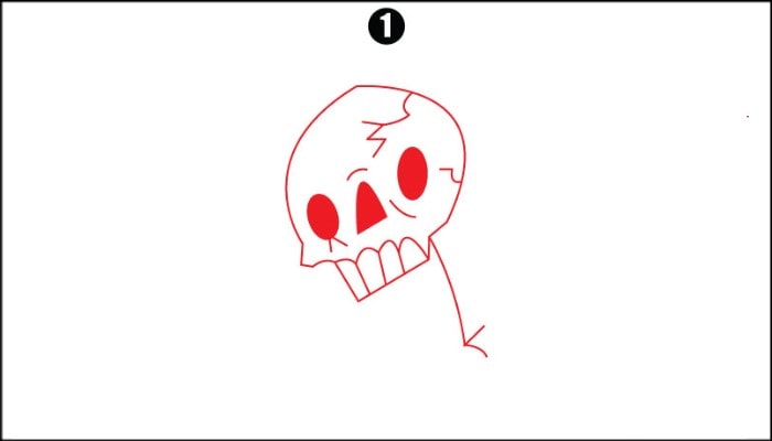 Scary Drawings step1
