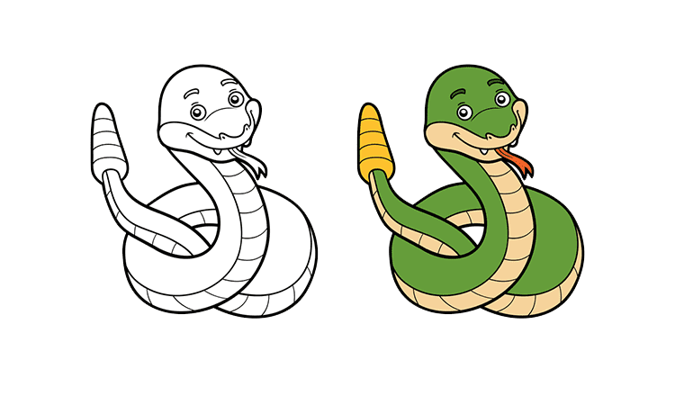 Snake Drawing