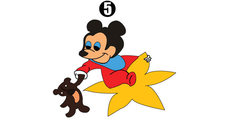 How To Draw Mickey Mouse Easy, Step by Step, Drawing Guide, by Dawn -  DragoArt-saigonsouth.com.vn