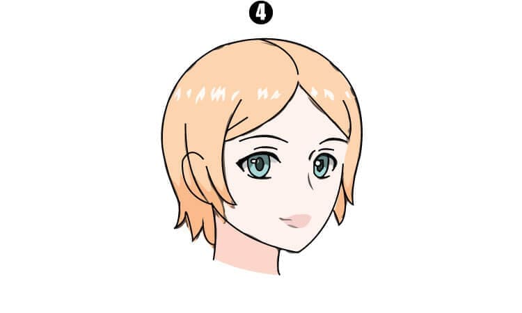 Anime Female Face