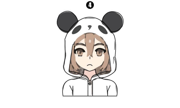 Anime Panda Girl