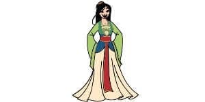 Read more about the article Princess Mulan Drawing – Step By Step Tutorial