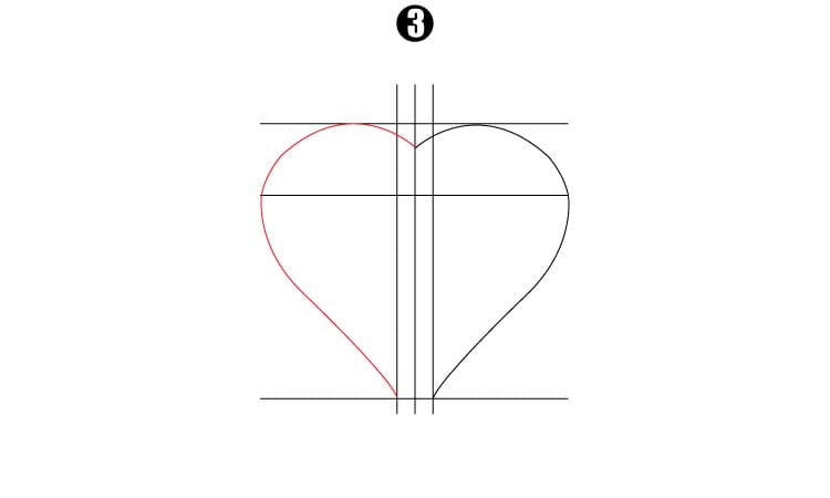 3D Impossible Heart Step3