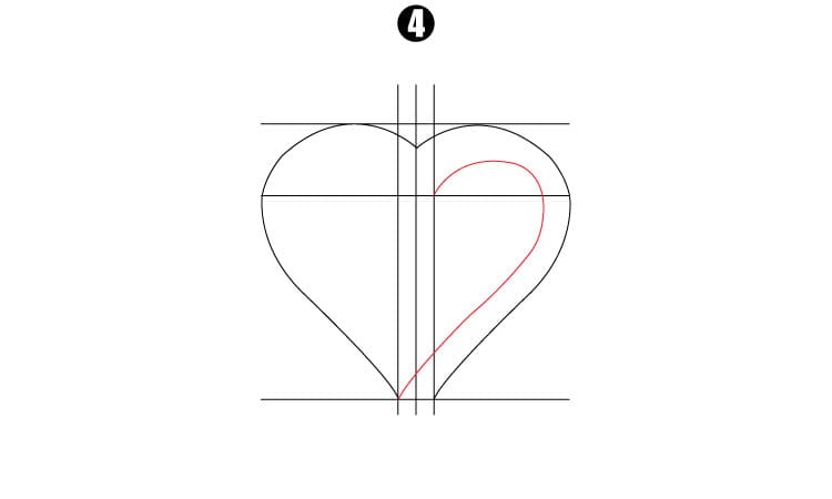 3D Impossible Heart Step4