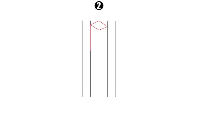 Draw 3D Skyscrapers Step 2