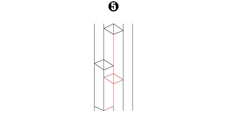 Draw 3D Skyscrapers Step 5