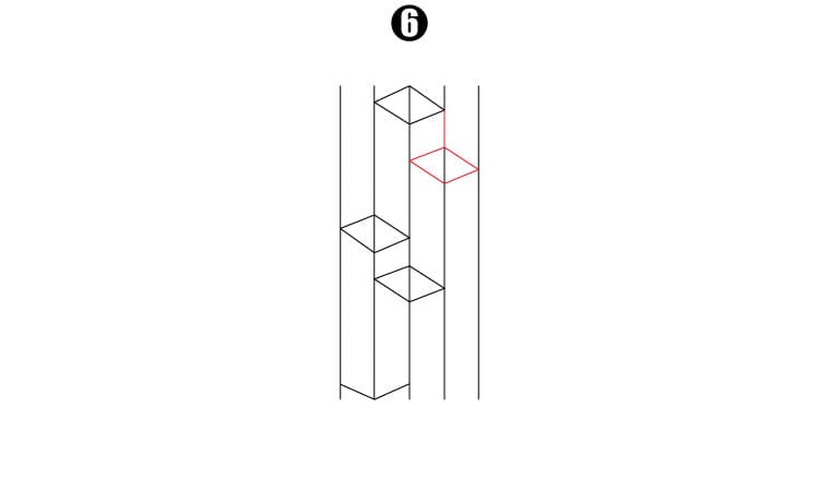 Draw 3D Skyscrapers Step 6