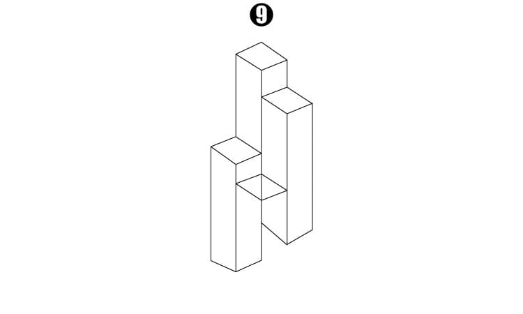 Draw 3D Skyscrapers Step 9