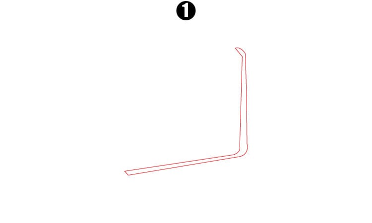 Basketball Hoop Drawing Step1