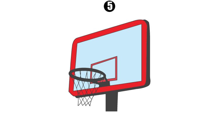 Basketball Hoop Drawing