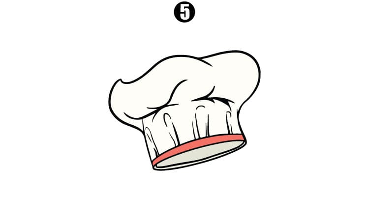 Chef Hat Drawing