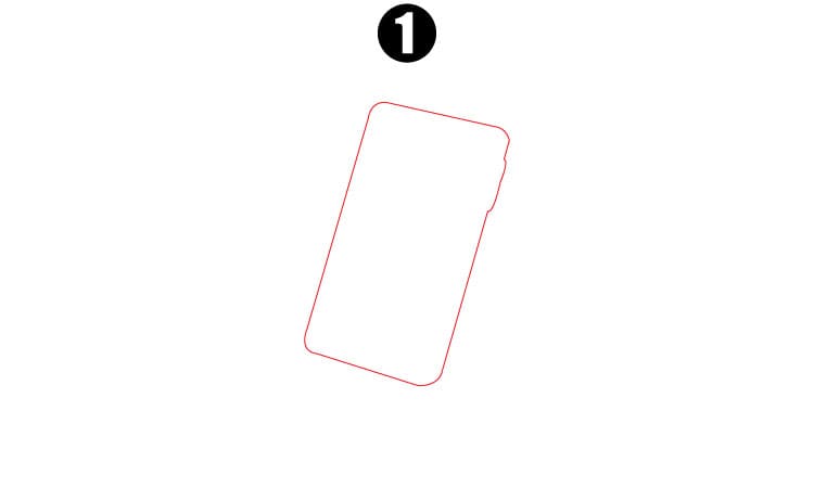 How to Draw a Phone Step1