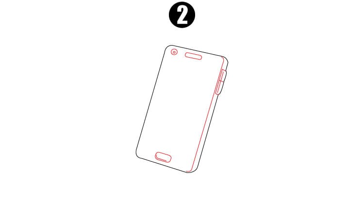 How to Draw a Phone Step2