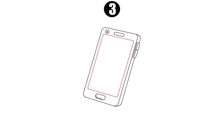 How to Draw a Phone Step3