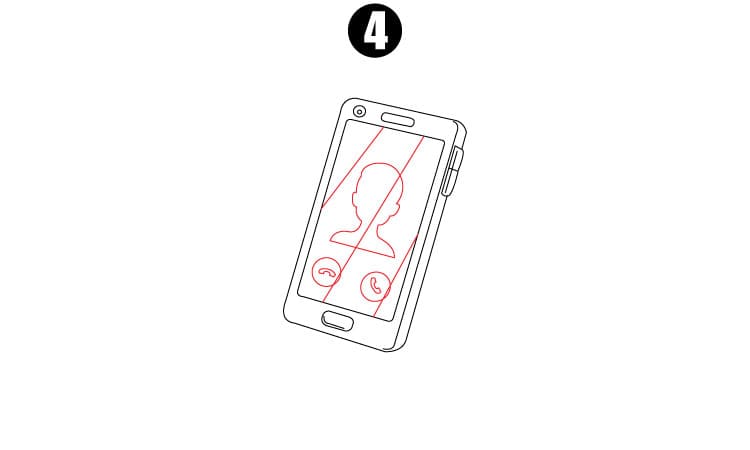 How to Draw a Phone Step4