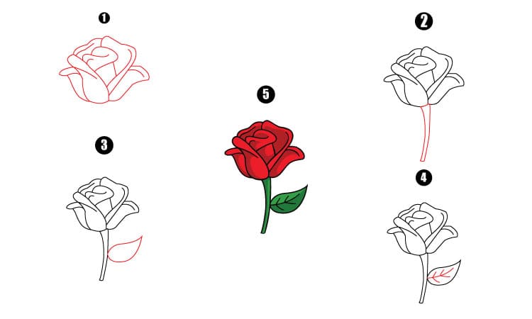 Rose flower - Art Starts-saigonsouth.com.vn