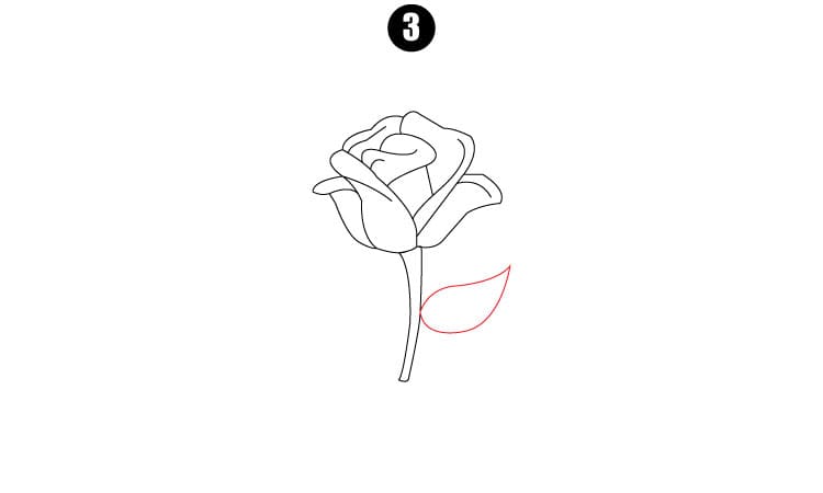 rose flower drawing 😍 Images • swati (@2567903953) on ShareChat-saigonsouth.com.vn