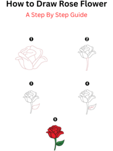 Read more about the article How to Draw Rose Flower