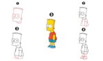 Bart Simpson Drawing - A Step By Step Guide - Cool Drawing Idea