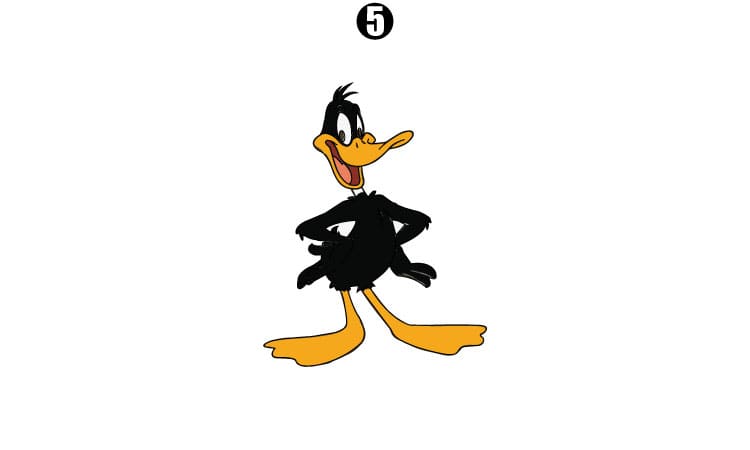 Daffy Duck Drawing