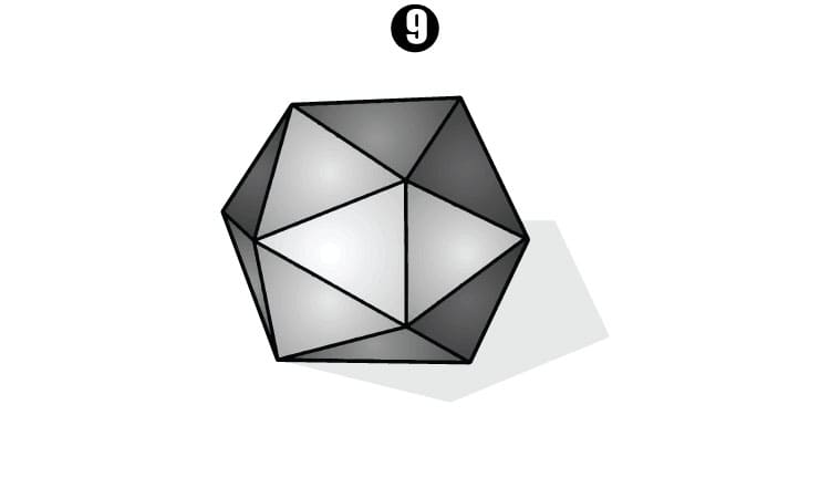 3D Hexagon Drawing