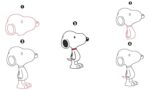 Snoopy Drawing - A Step By Step Guide - Cool Drawing Idea