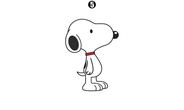 Snoopy Drawing