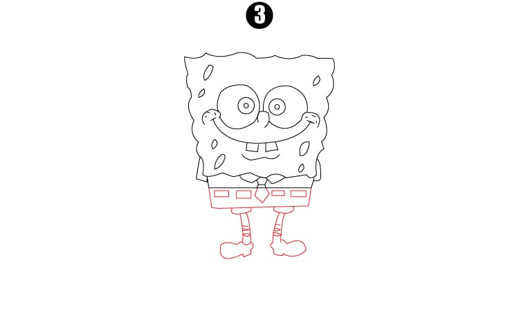 SpongeBob SquarePants Step 3